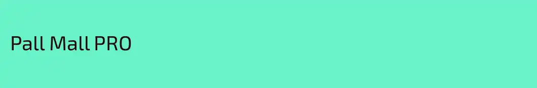 Pall Mall PRO